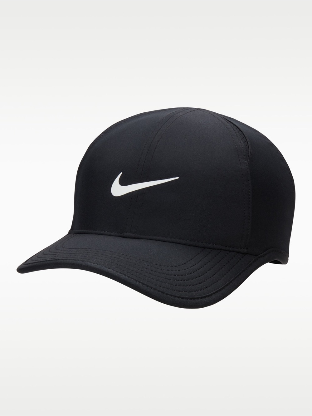 Nike Dri-FIT Club Unstructured Featherlight Cap Unisex Black White hat